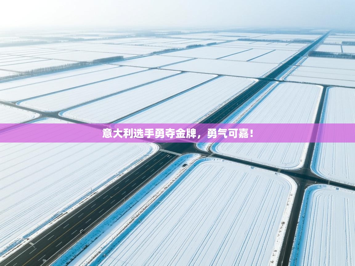 意大利选手勇夺金牌,勇气可嘉! 第1张