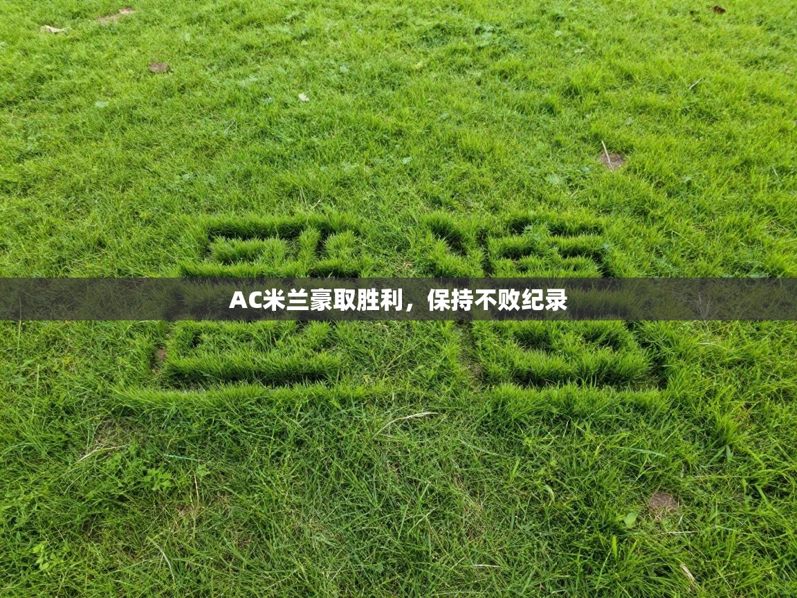 AC米兰豪取胜利,保持不败纪录 第2张